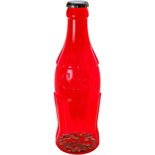 Coca-Cola RED Contour Bottle Bank | Coca-Cola Store