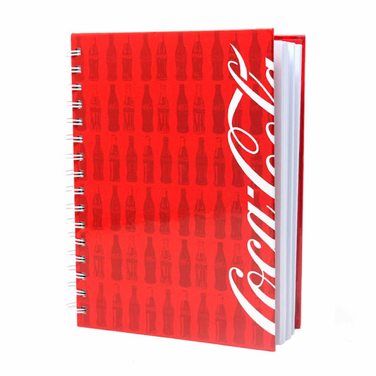 Coca-Cola Bottle Print W/Script Notebook | Coca-Cola Store