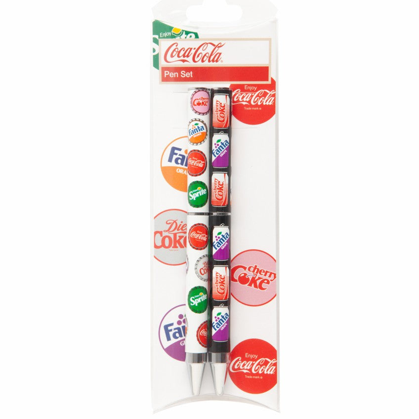 Coca-Cola Bottlecaps Pen Set - 2PK | Coca-Cola Store