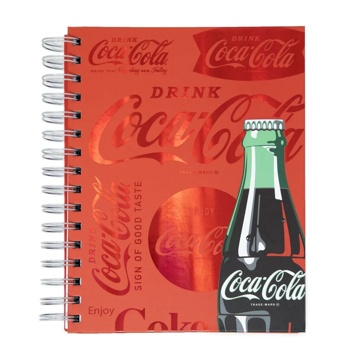 Coca-Cola Bottle Spiral Notebook | Coca-Cola Store