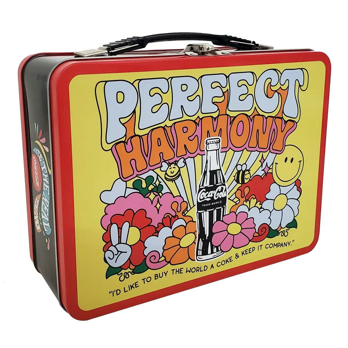 Coca-Cola 70s' Inspired Tin Lunch Box | Coca-Cola Store