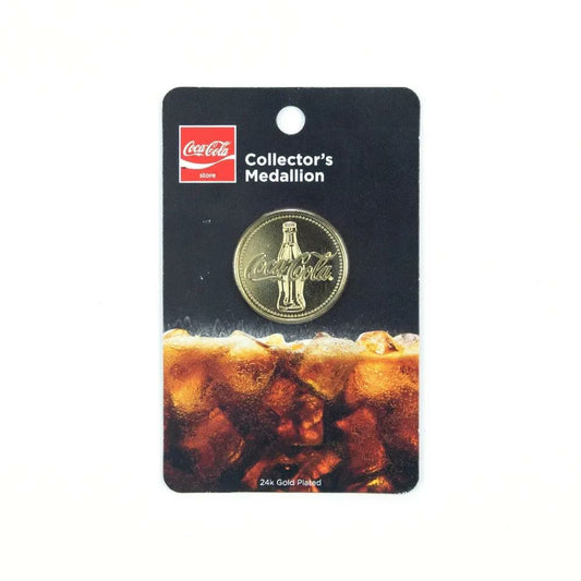 Coca-Cola Bottle Gold Medallion | Collectibles | Coca-Cola Store