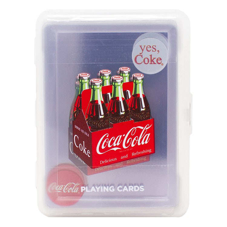 Coca-Cola 6pack Clear Playing Cards | Coca-Cola Store