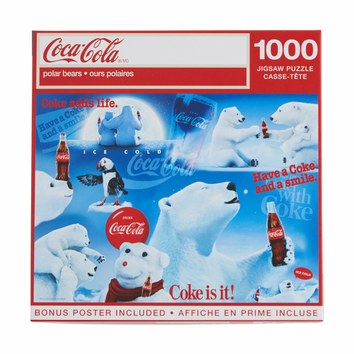 Coca-Cola Polar Bear Collage Puzzle | Coca-Cola Store