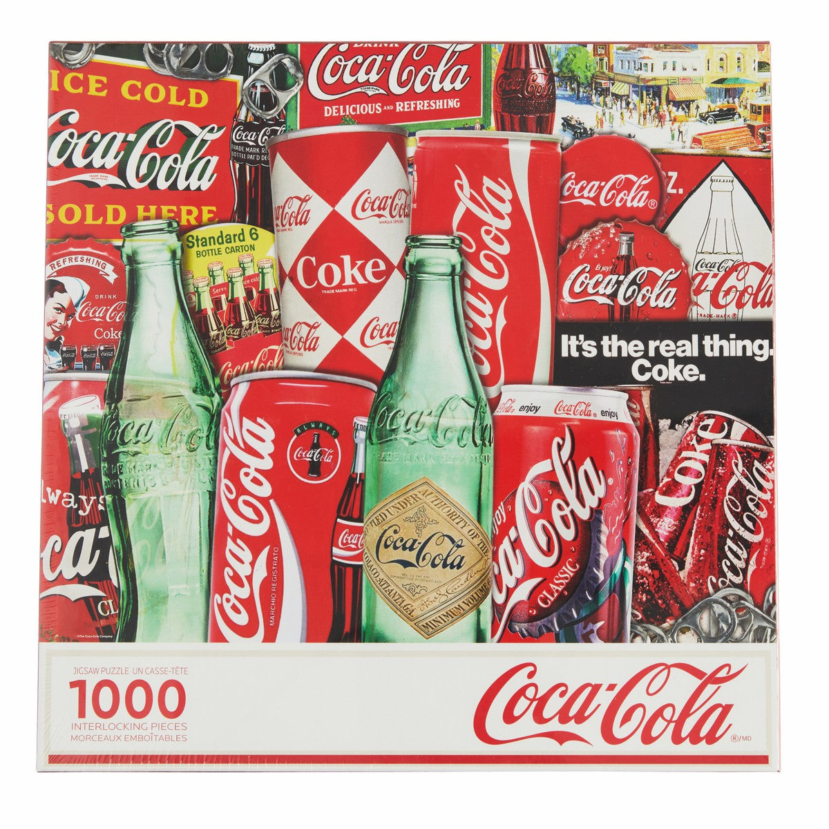 Coca-Cola Then and Now Puzzle 1000pc | Coca-Cola Store