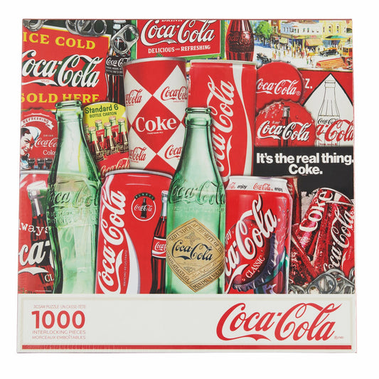 Coca-Cola Then and Now Puzzle 1000pc | Coca-Cola Store