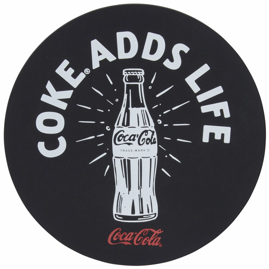 Coca-Cola Black Silicone Coaster | Coca-Cola Store
