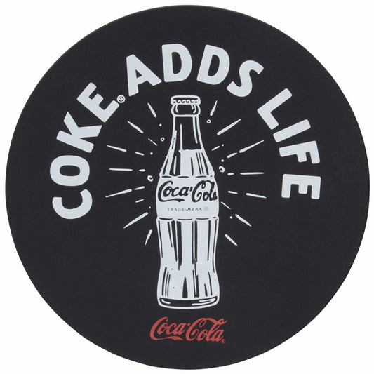 Coca-Cola Black Silicone Coaster | Coca-Cola Store