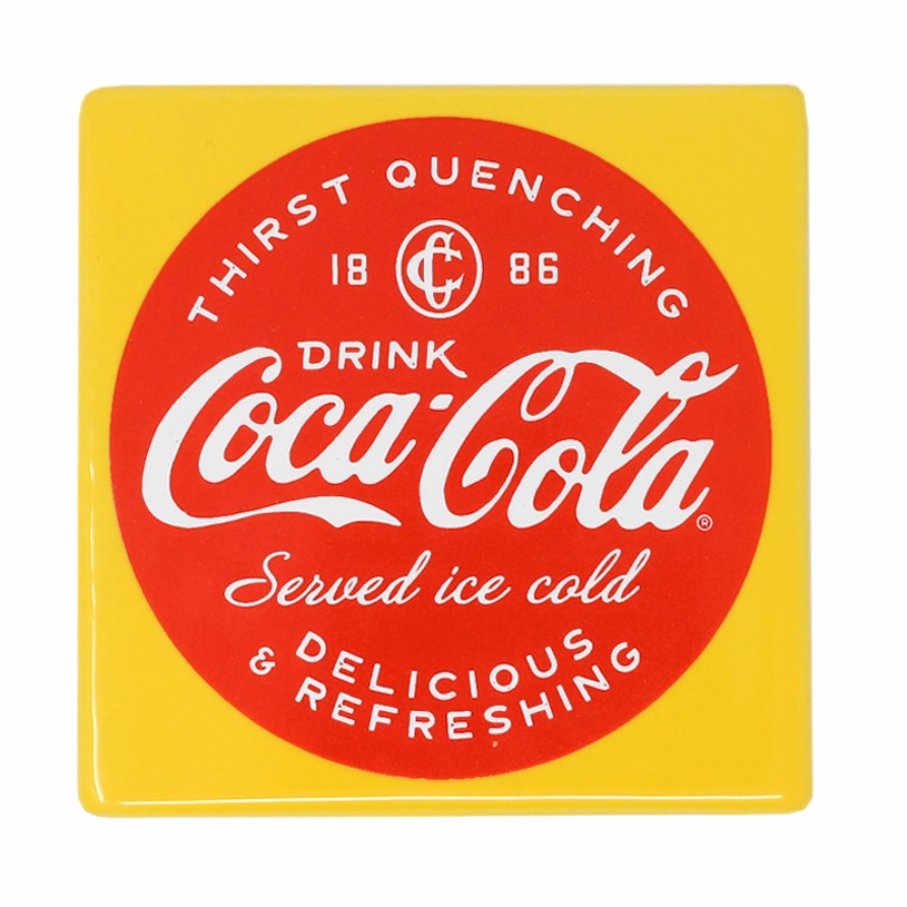 Coca-Cola Thirst Quenching Ceramic Coaster | Coca-Cola Store