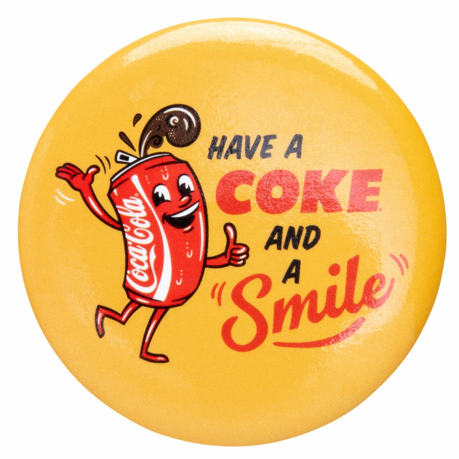 Coke Can Guy Button | Coca-Cola Store
