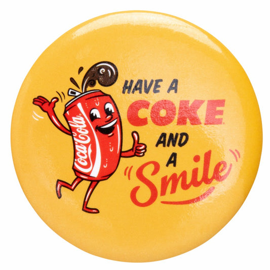 Coke Can Guy Button | Coca-Cola Store