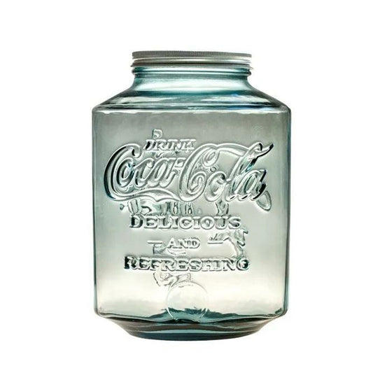 Coca-Cola 169 oz. Glass Jar w/Lid | Coca-Cola Store
