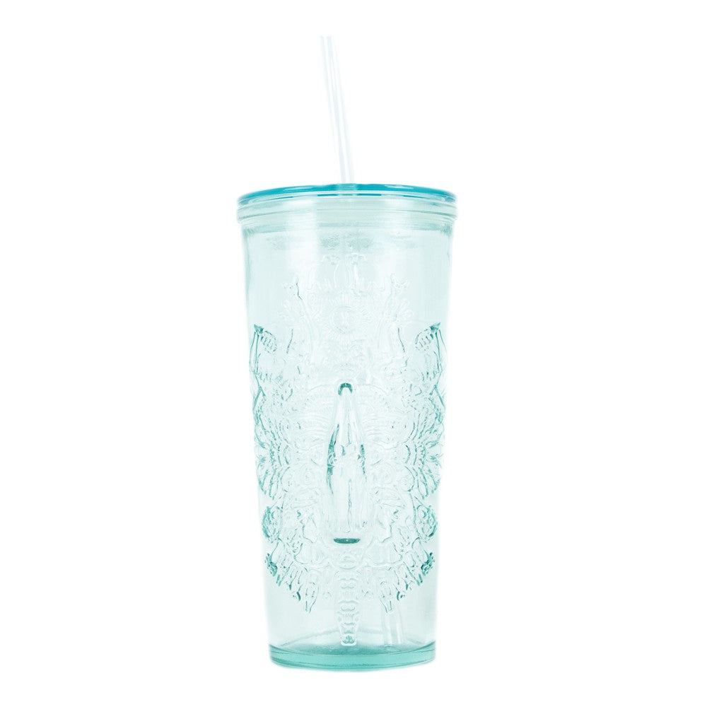 Coca-Cola Blast Icons Recycled Glass Tumbler W/Straw 17oz. | Coca-Cola Store