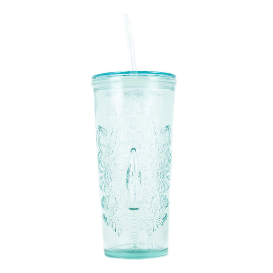 Coca-Cola Blast Icons Recycled Glass Tumbler W/Straw 17oz. | Coca-Cola Store