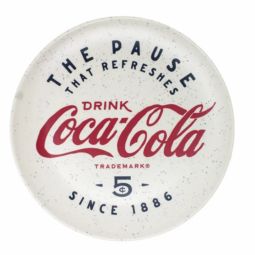 Coca-Cola Melamine Dinner Plate -10.5" | Coca-Cola Store