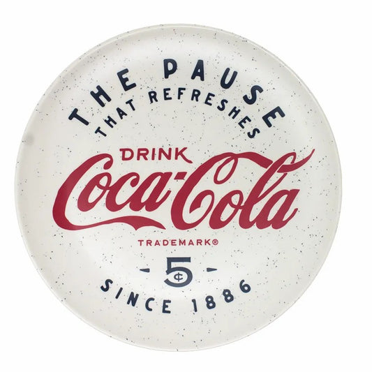 Coca-Cola Melamine Dinner Plate -10.5" | Coca-Cola Store