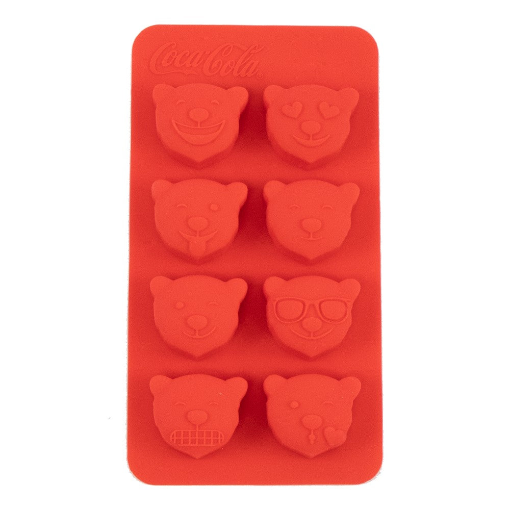 Coca-Cola Polar Bear Emoji Ice Cube Tray | Coca-Cola Store