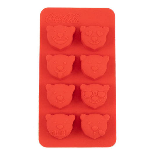 Coca-Cola Polar Bear Emoji Ice Cube Tray | Coca-Cola Store