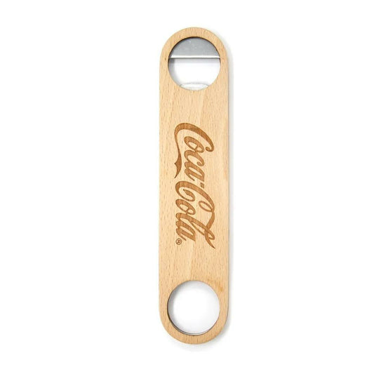 Coca-Cola Wood Script Flat Opener | Coca-Cola Store