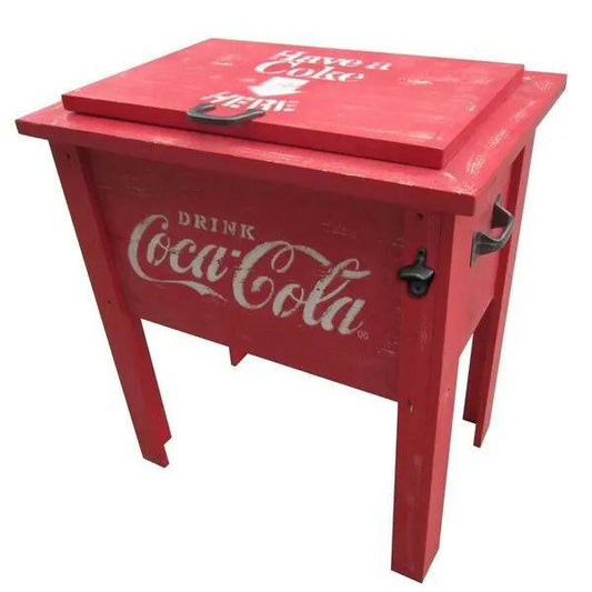 Coca-Cola Wooden Cooler | Coca-Cola Store