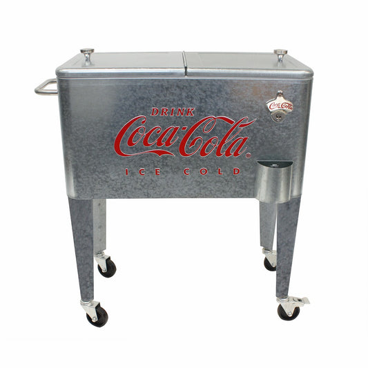 Coca-Cola Galvanized Cooler - 60QT | Coca-Cola Store