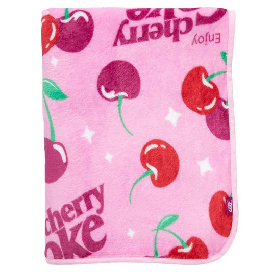 Cherry Coke Plush Blanket | Coca-Cola Store