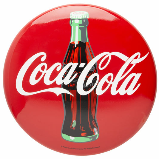 Coca-Cola Bullseye Metal Sign | Coca-Cola Store