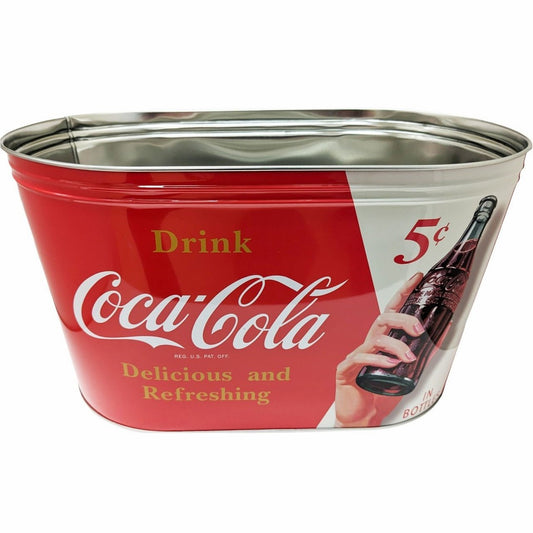 Coca-Cola Galvanized Tin Large Tub | Coca-Cola Store
