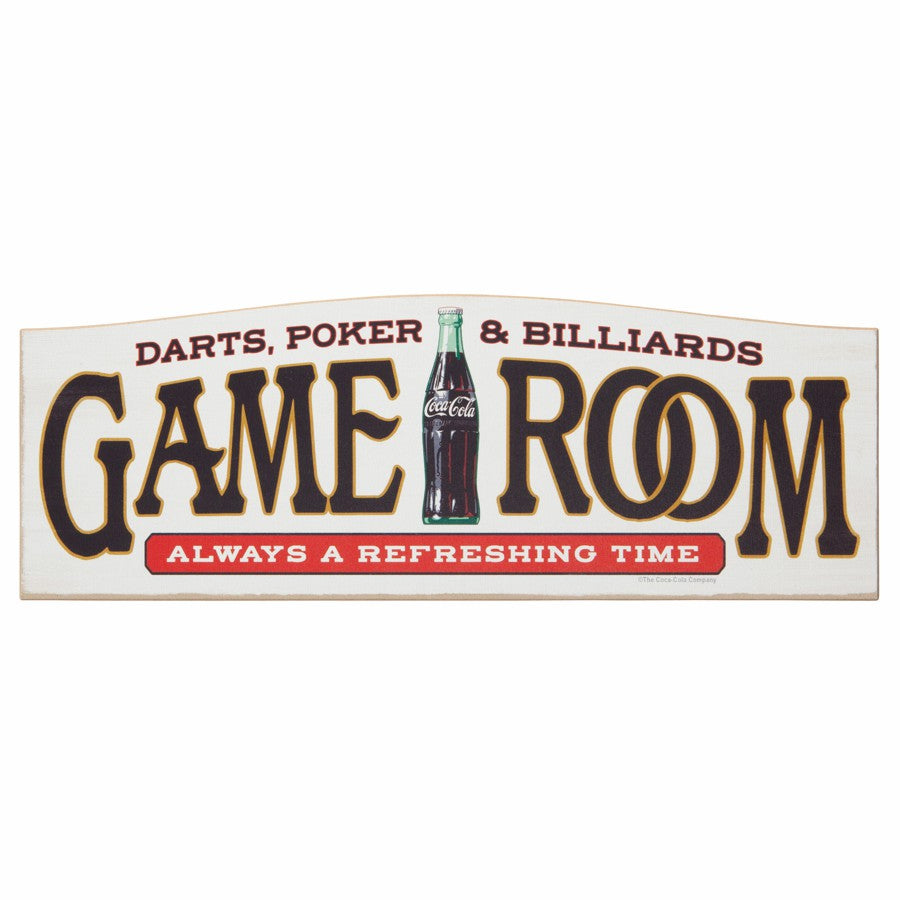 Coca-Cola Game Room Sign | Coca-Cola Store