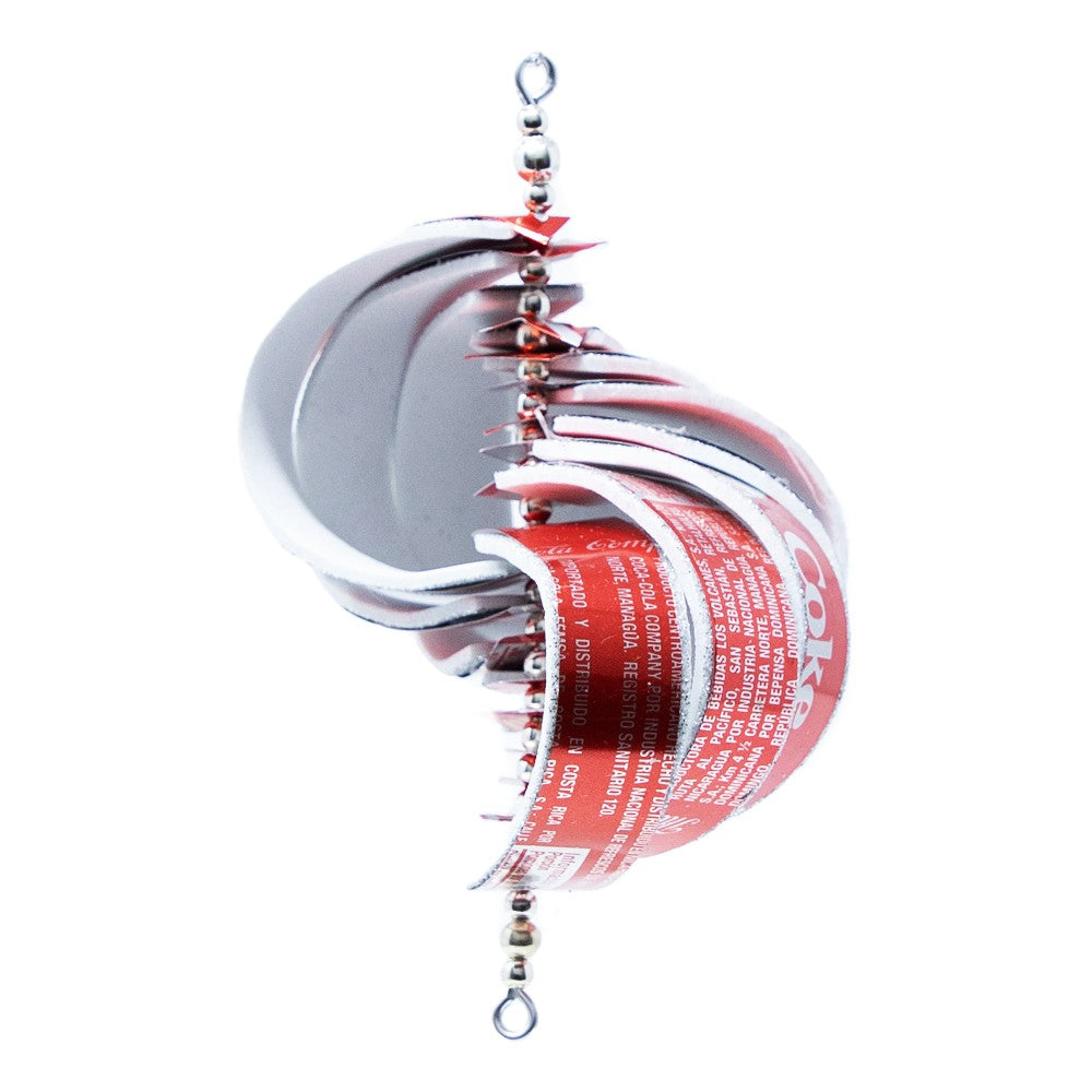 Coca‑Cola Drop Ornament | 4.5"x3"x3" Handmade from Recycled Aluminum | Coca-Cola Store