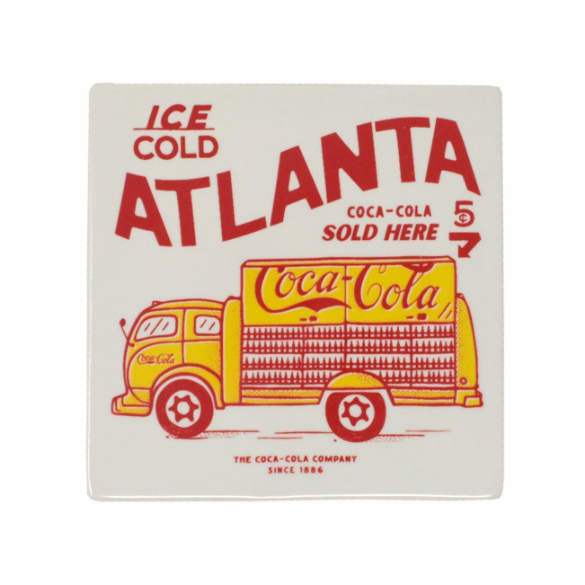 Coca-Cola Delivery Truck Atlanta Coaster | Coca-Cola Store