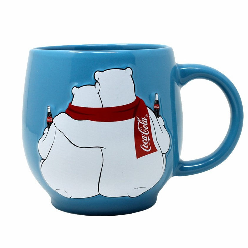 Coca-Cola Polar Bear Love Heart Mug – 20oz Ceramic | Coca-Cola Store