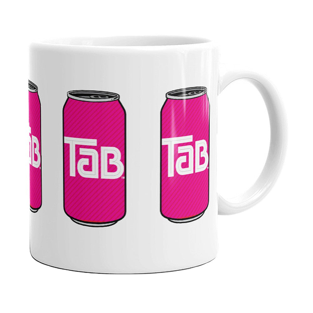 TaB Can Design Mug – 11oz White Ceramic Drinkware | Coca-Cola Store