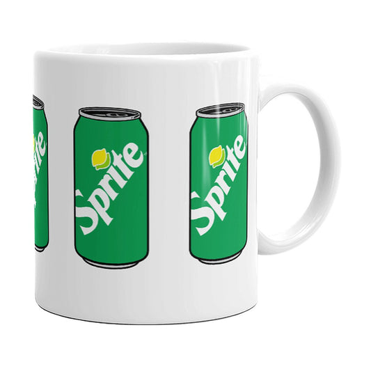 Sprite Can Design Mug – 11oz White Ceramic Drinkware | Coca-Cola Store
