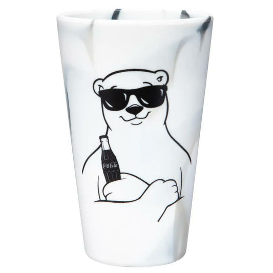 Coca-Cola Polar Bear Marble Silipint Tumbler 16oz | Coca-Cola Store