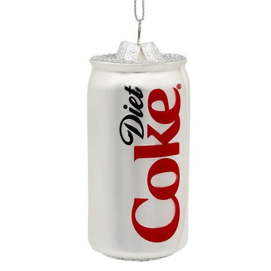 Diet Coke Can Glass Ornament | 3.25" Holiday Decor | Coca-Cola Store