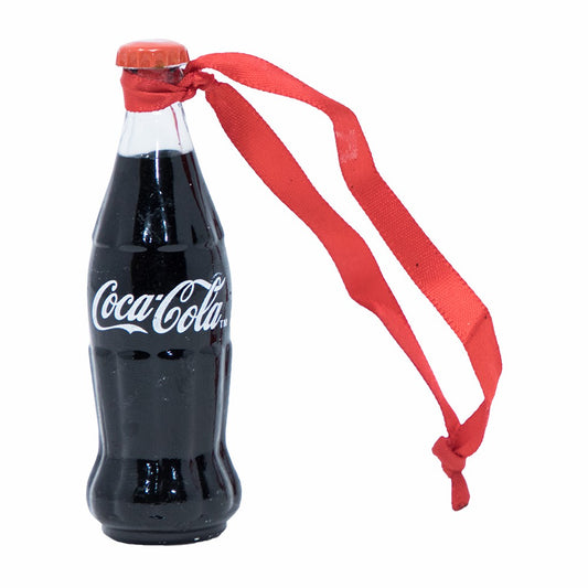 Coca-Cola Mini Bottle Painted Ornament | Coca-Cola Store | Coca-Cola Store