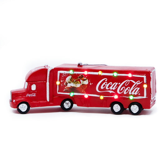 Coca-Cola Truck with Lights Ornament | Coca-Cola Store | Coca-Cola Store