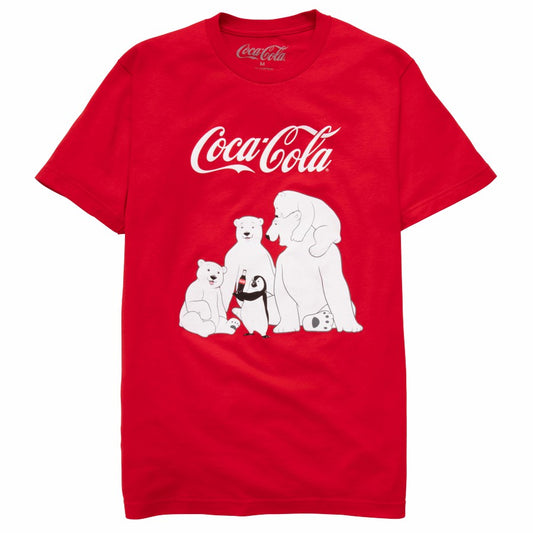Coca-Cola Polar Bear Family Unisex Tee | Coca-Cola Store