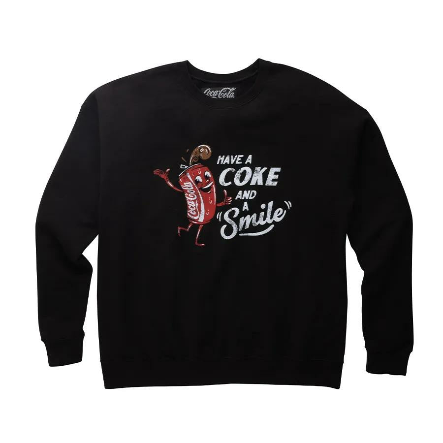 Coca-Cola Can Guy Unisex Crew Fleece | Coca-Cola Store