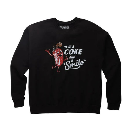 Coca-Cola Can Guy Unisex Crew Fleece | Coca-Cola Store